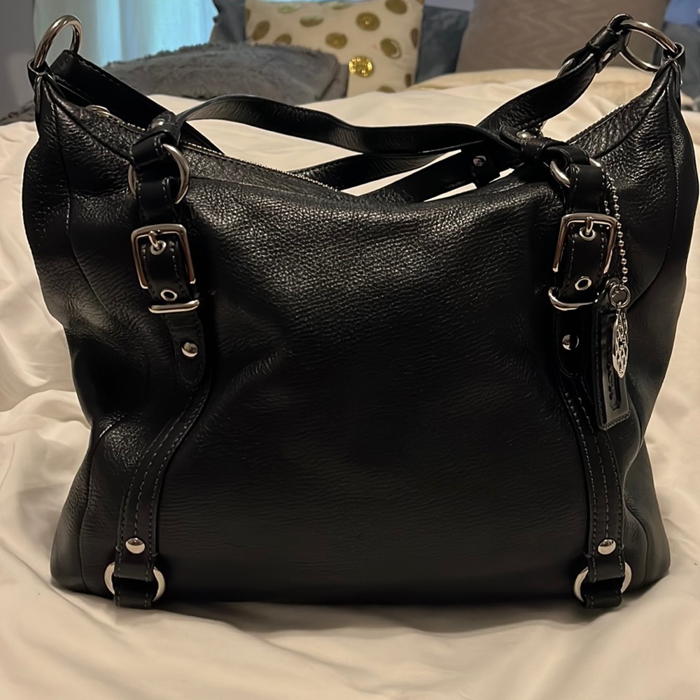 Coach black Leather bag